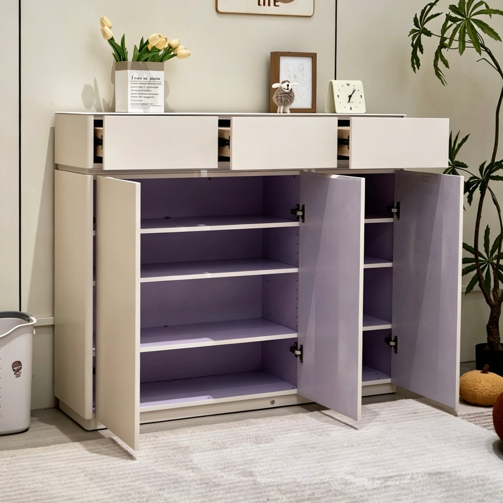 JUOL Living Halo Three Doors Shoe Cabinet