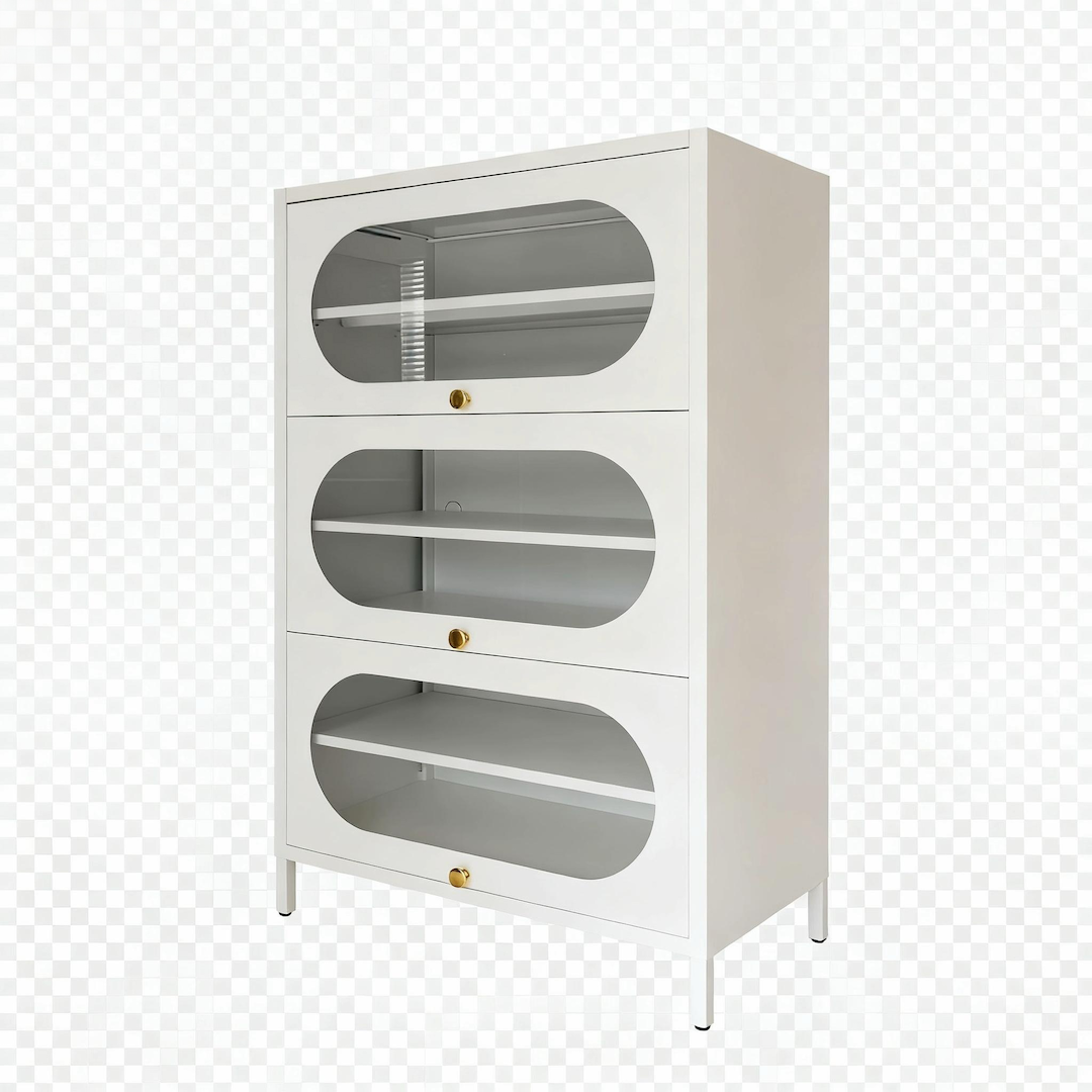 JUOL Living LumiSteel Shoe Cabinet