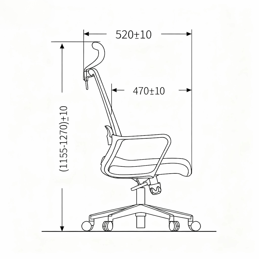 JUOL Living ErgoFlex Mesh Ergonomic Office Chair