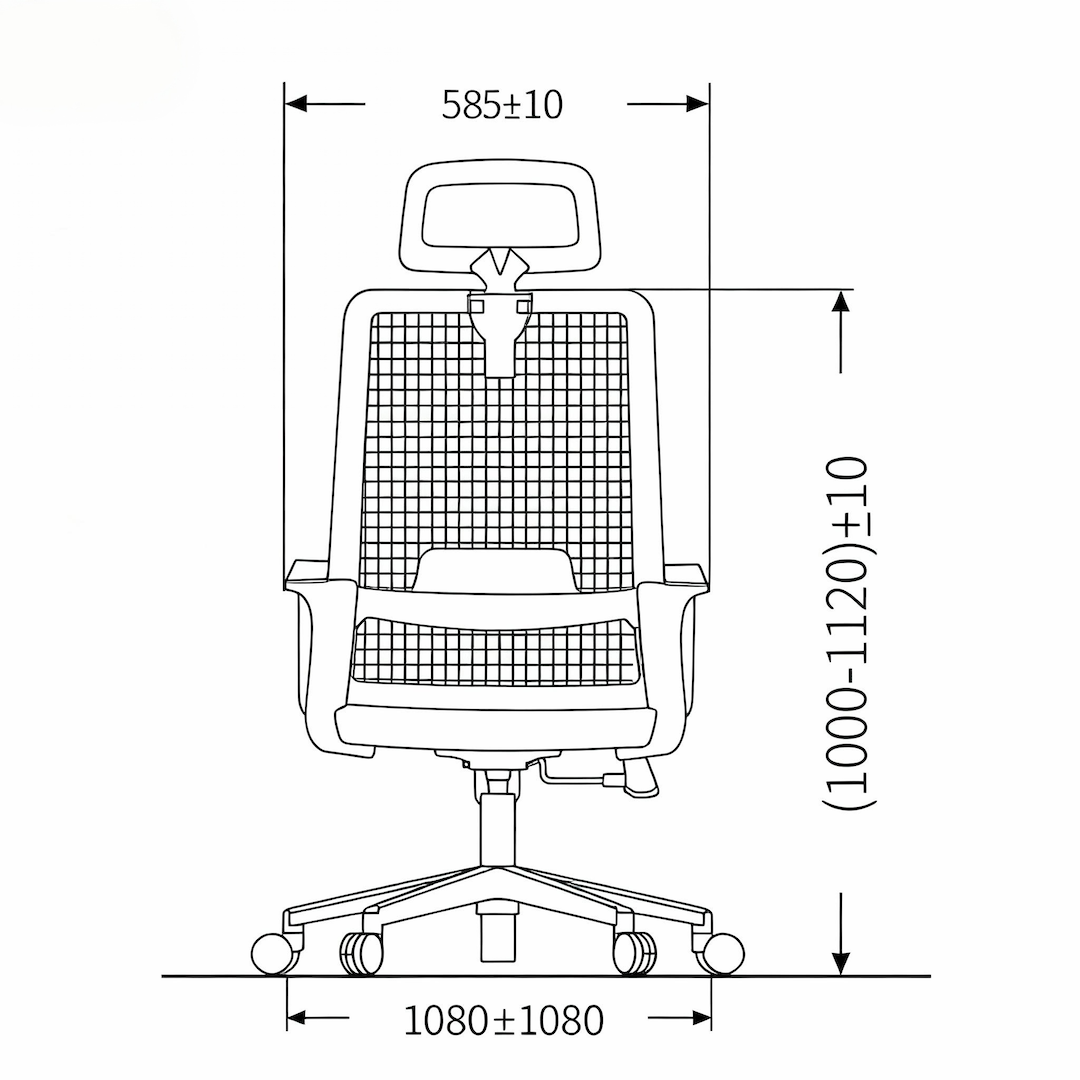 JUOL Living ErgoFlex Mesh Ergonomic Office Chair