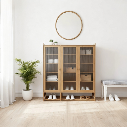 The Moso Clarity Shoes Cabinet